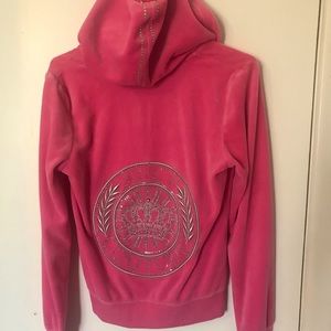 Juicy Couture Pink Velvet Tracksuit- M